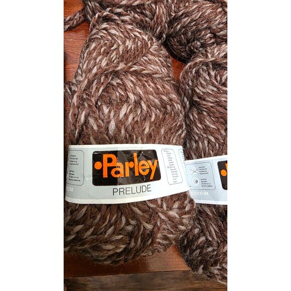 Parley Prelude Brown & White Yarn Skeins - 50g Each - 71 Yards Per Skein - Picture 3 of 7